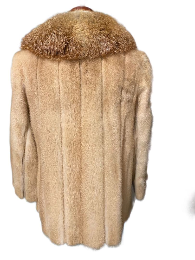 銀座赤坂ナカムラファー ゴールデンフォックス 本毛皮 MLサイズ