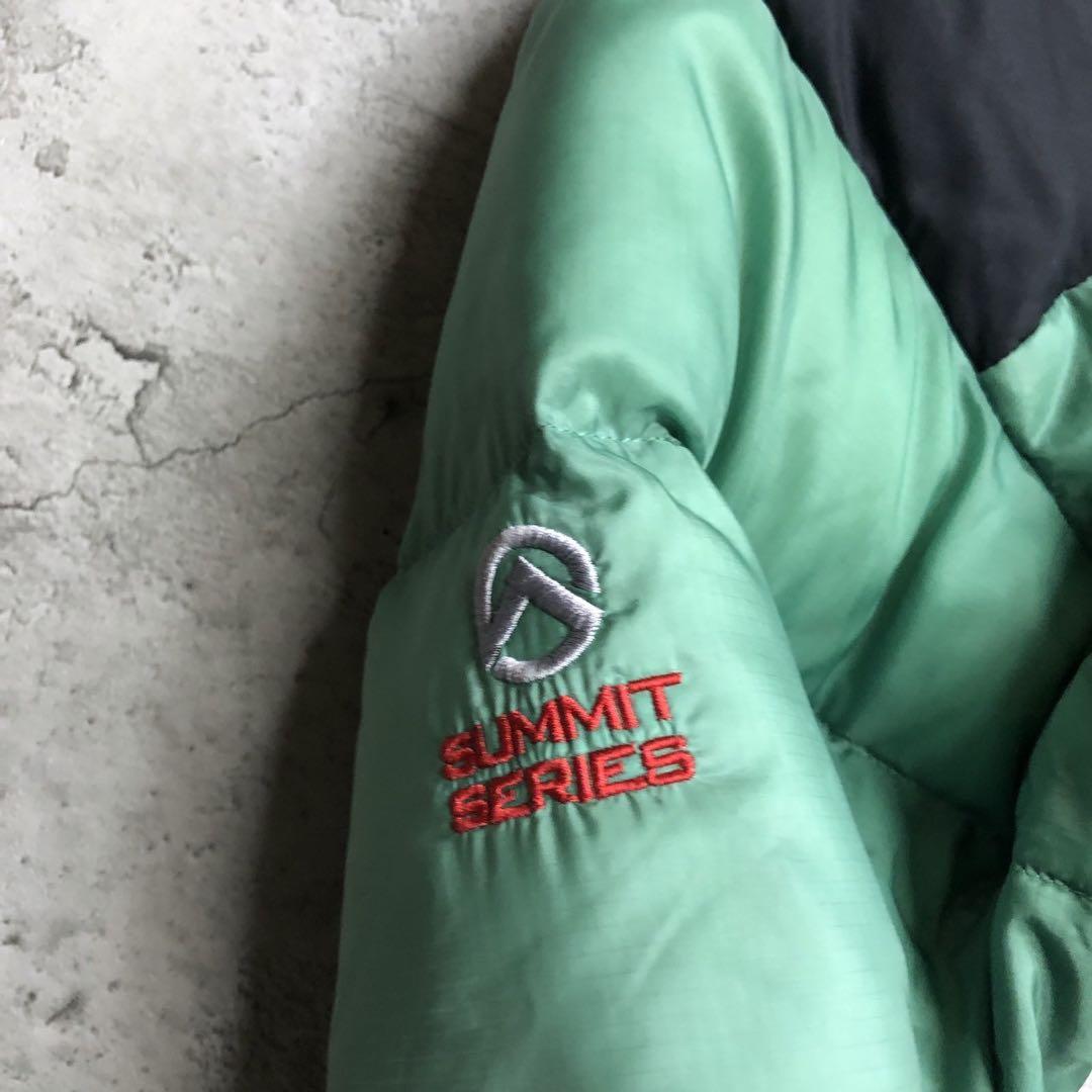 ザノースフェイス 800フィル ローツェ ダウンジャケット グリーン