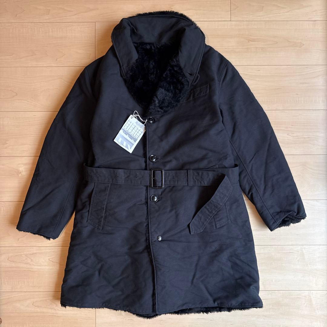 ENGINEERED GARMENTS ショールカラーボアリバーシブルコート - メルカリ