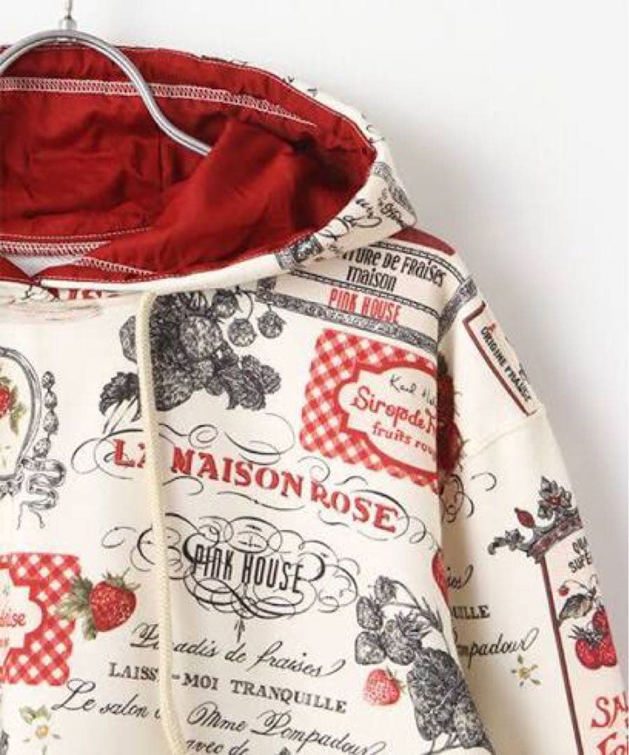 ピンクハウス PINKHOUSE Salon de Fraiseフーディ タグ付 - メルカリ