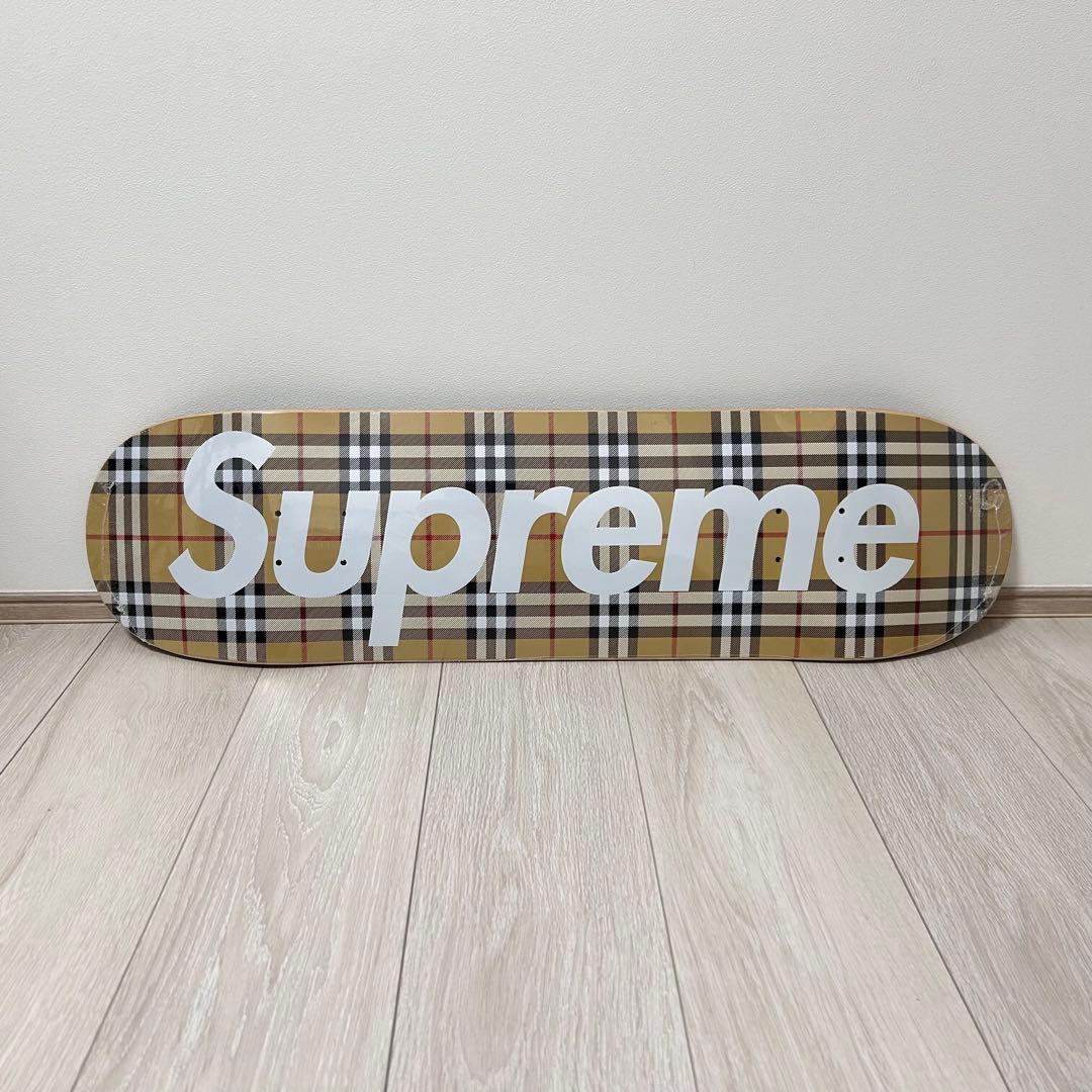 新品未使用】Supreme Burberry Skateboard - メルカリ
