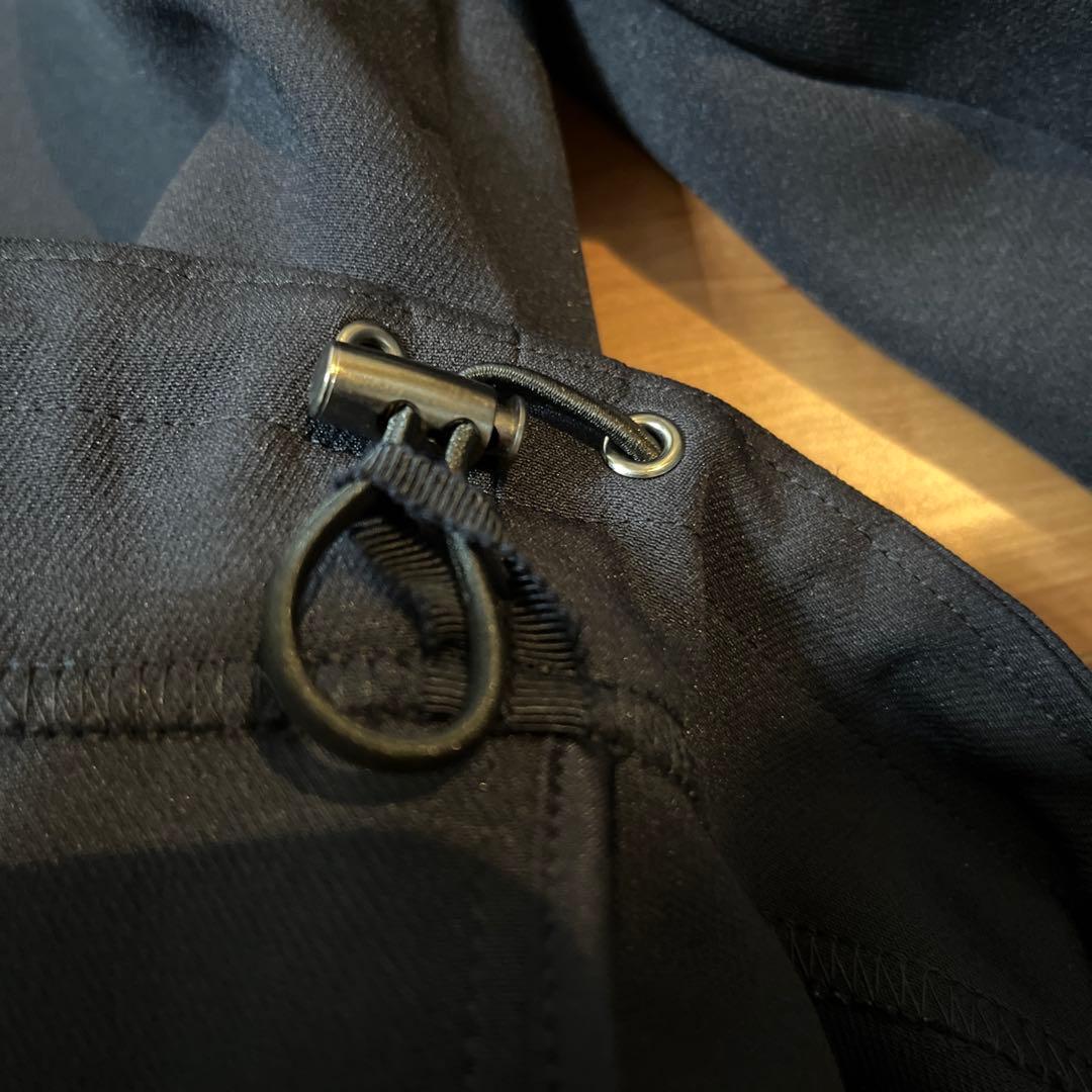 エムプルミエ ❤︎ トリプルクロスフーディショートコート ネイビー34