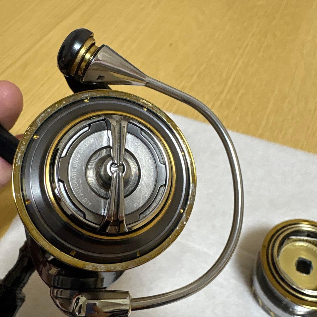 15イグジスト2003F-H リブレwing72 17月下美人替スプール付き