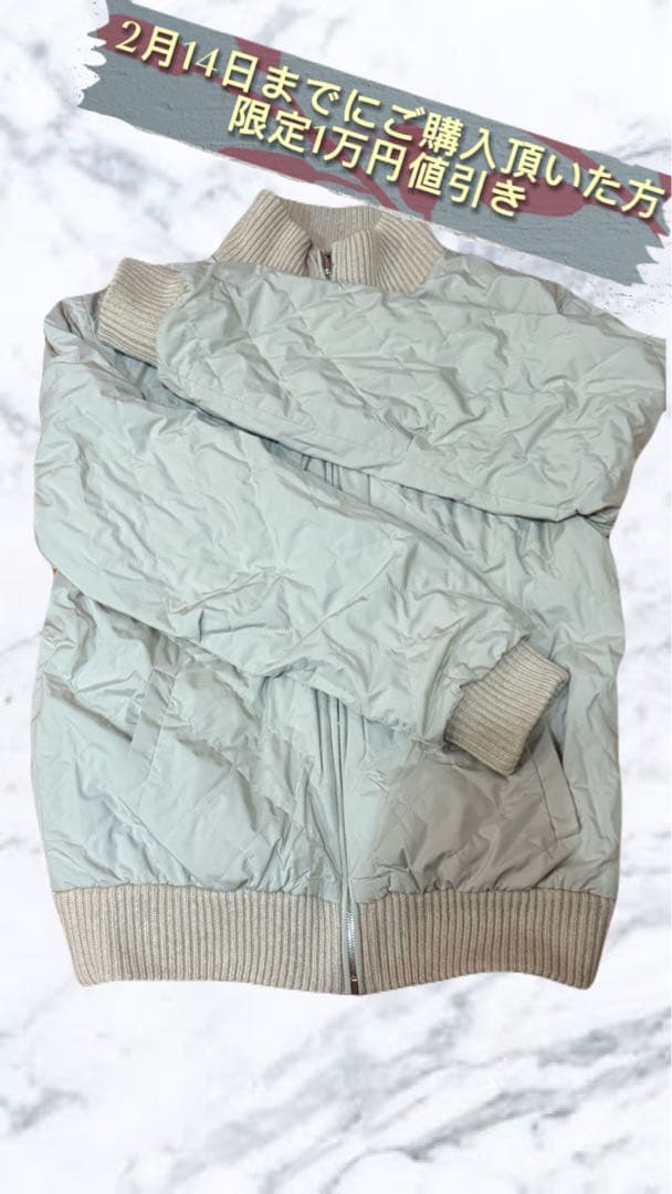 ロロピアーナ リバーシブル ニット ポリエステル カシミヤ100% Loro Piana（ロロピアーナ） 美品/国内正規 FAG3513 ベビーカシミヤ