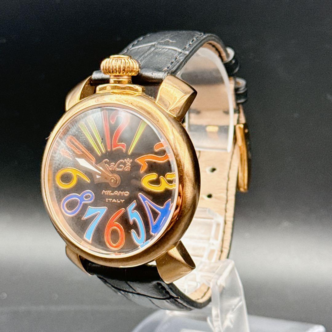 GaGa MILANO ガガミラノ マヌアーレ40 クォーツ 腕時計 稼働品 GaGa MILANO（ガガミラノ） 【GaGa MILANO】ガガミラノ マヌアーレ40