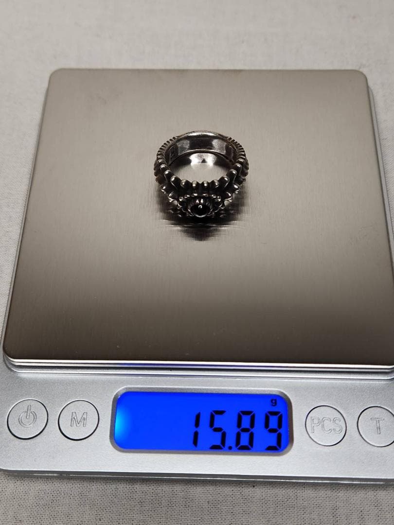 JAP工房 一馬 生命のリング ガーネット 19号程度(画像参照) 15.89ｇ