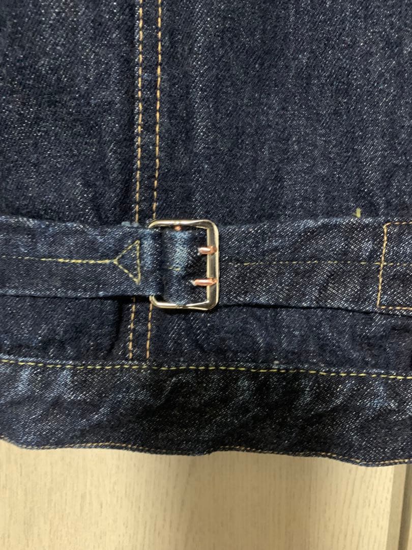 tcbジーンズ 30sデニムジャケット 48インチ Tバック