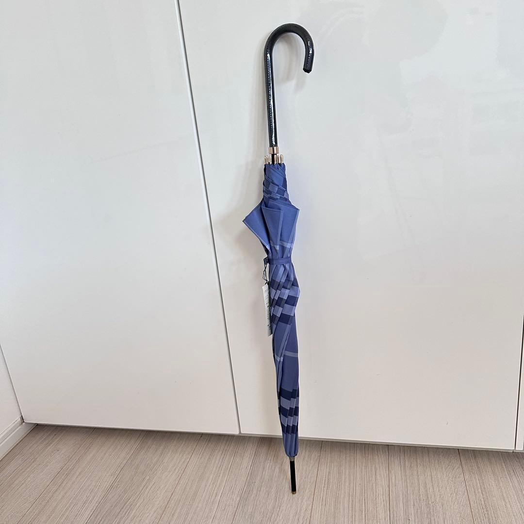 新品未使用品】バーバリー 傘 60cm 長傘 絶版 オーロラ
