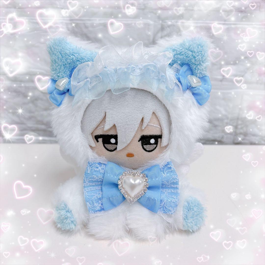 ぬい服♡ちびぐるみサイズ♡おすわり着ぐるみ 天使の羽໒꒱ バッグ