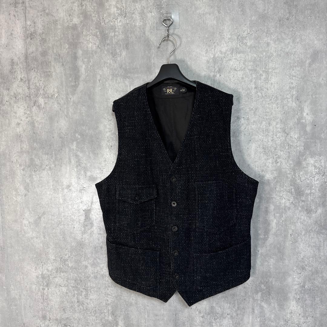 RRL 廃番 ウールベスト L RRL等の通販サイト【RHYTHM】RRL(ダブルアールエル)BRANDT WOOL