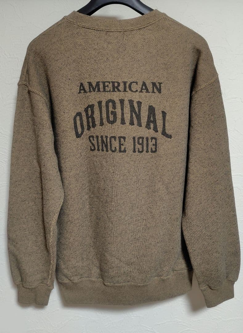 Schott XLサイズ SALT AND PEPPER SWEAT ショット Schott SALT AND PEPPER SWEAT （グレー） - ファッション