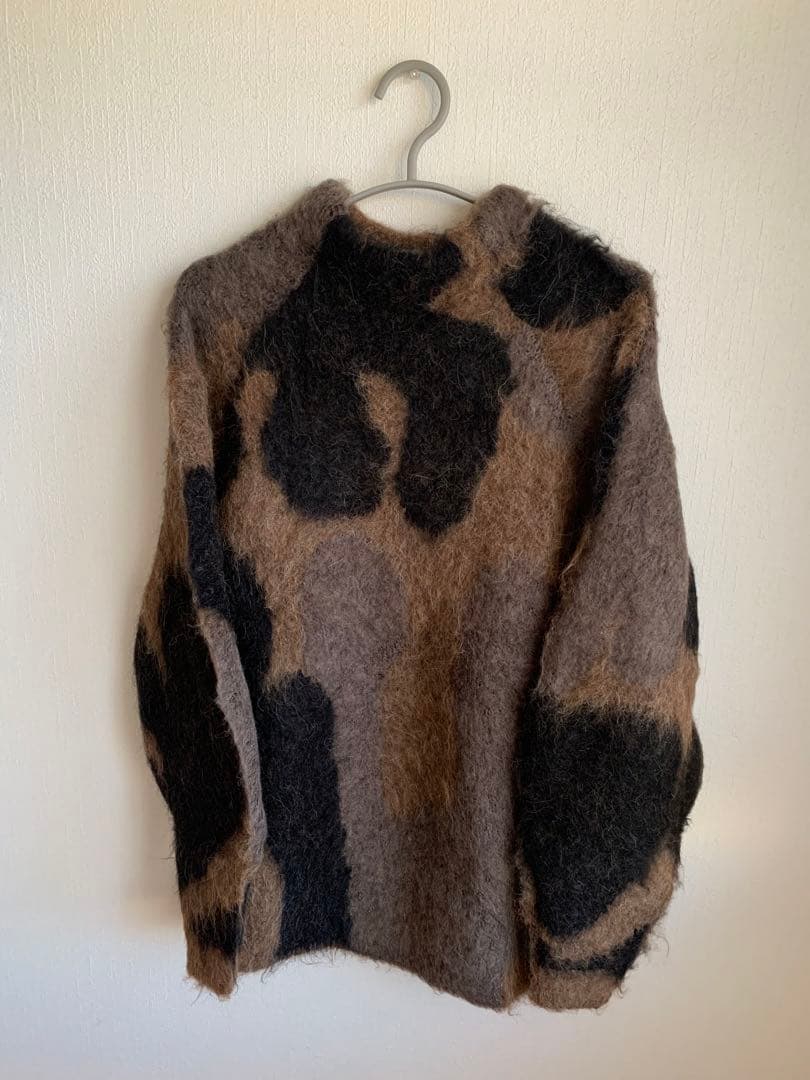 トップス leinwande Nature Camo Top M's Lightweight Grid Tech Fleece Full Zip - Raven / Woodland