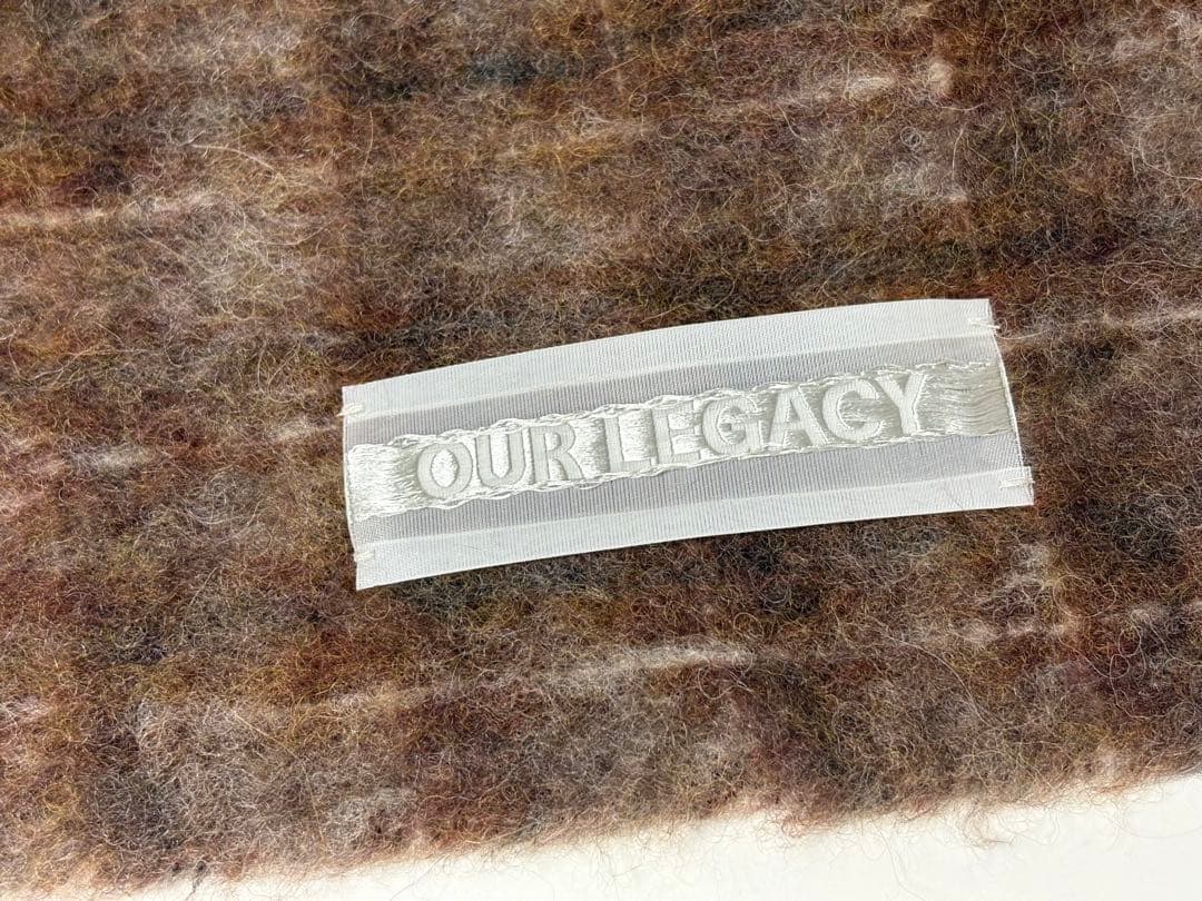 新品《 OUR LEGACY 》Estate Scarf マフラー アルパカ
