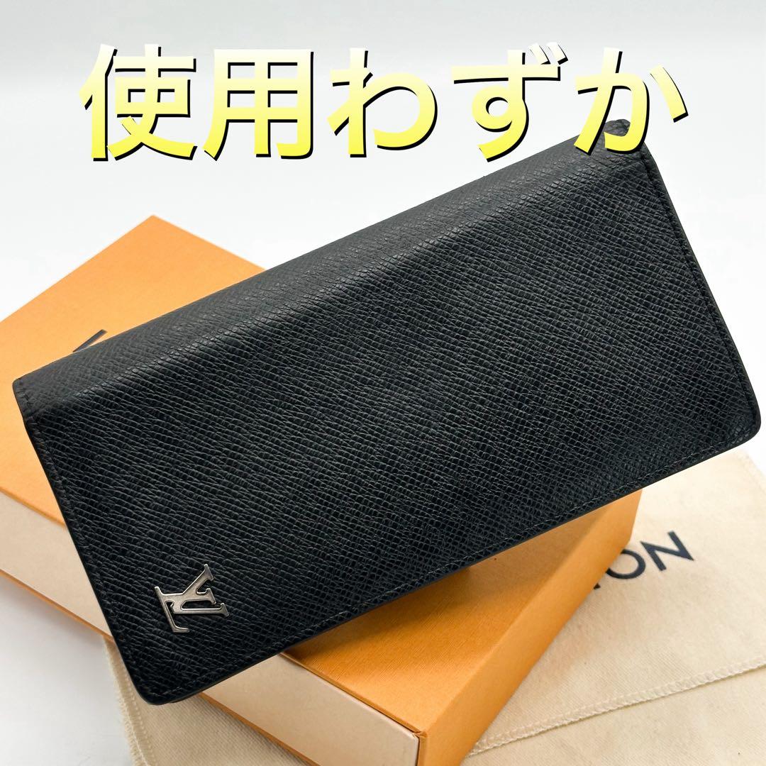 ルイヴィトン ポルトフォイユ ブラザ タイガ ブラック 二つ折り 長財布 ルイヴィトン財布 長財布 二つ折り ポルトフォイユ・ブラザ タイガ