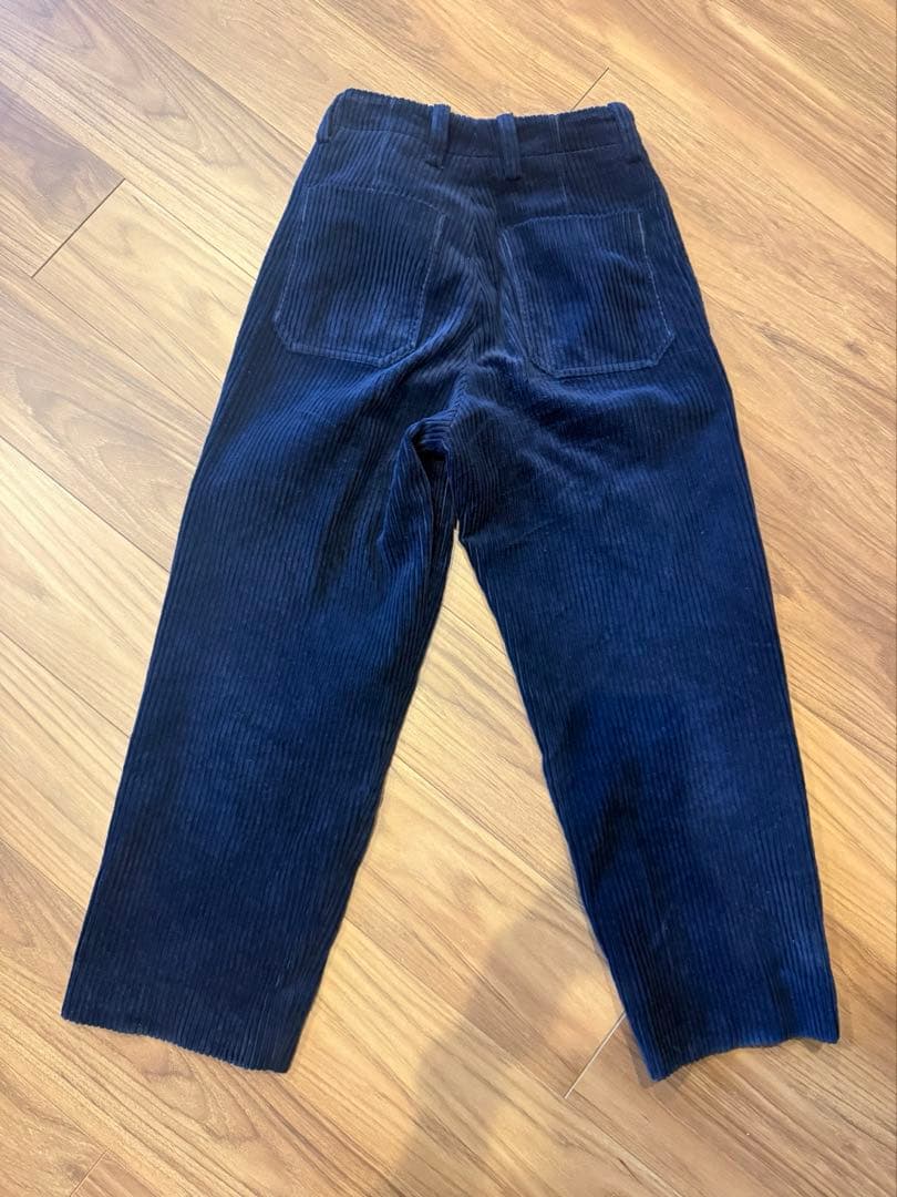 BLAMINK コーデュロイパンツネイビー - メルカリ