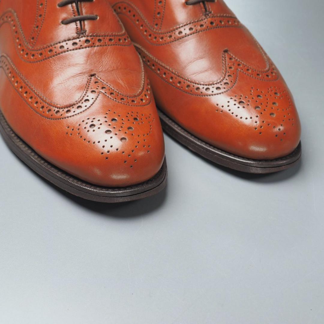 チーニー CHEANEY メンズ CHARLES ウイングチップ フルブローグ - メルカリ