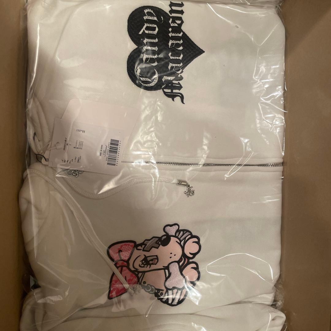 値下 新品未開封 ミシェルマカロン ガルフィーコラボBIGパーカー