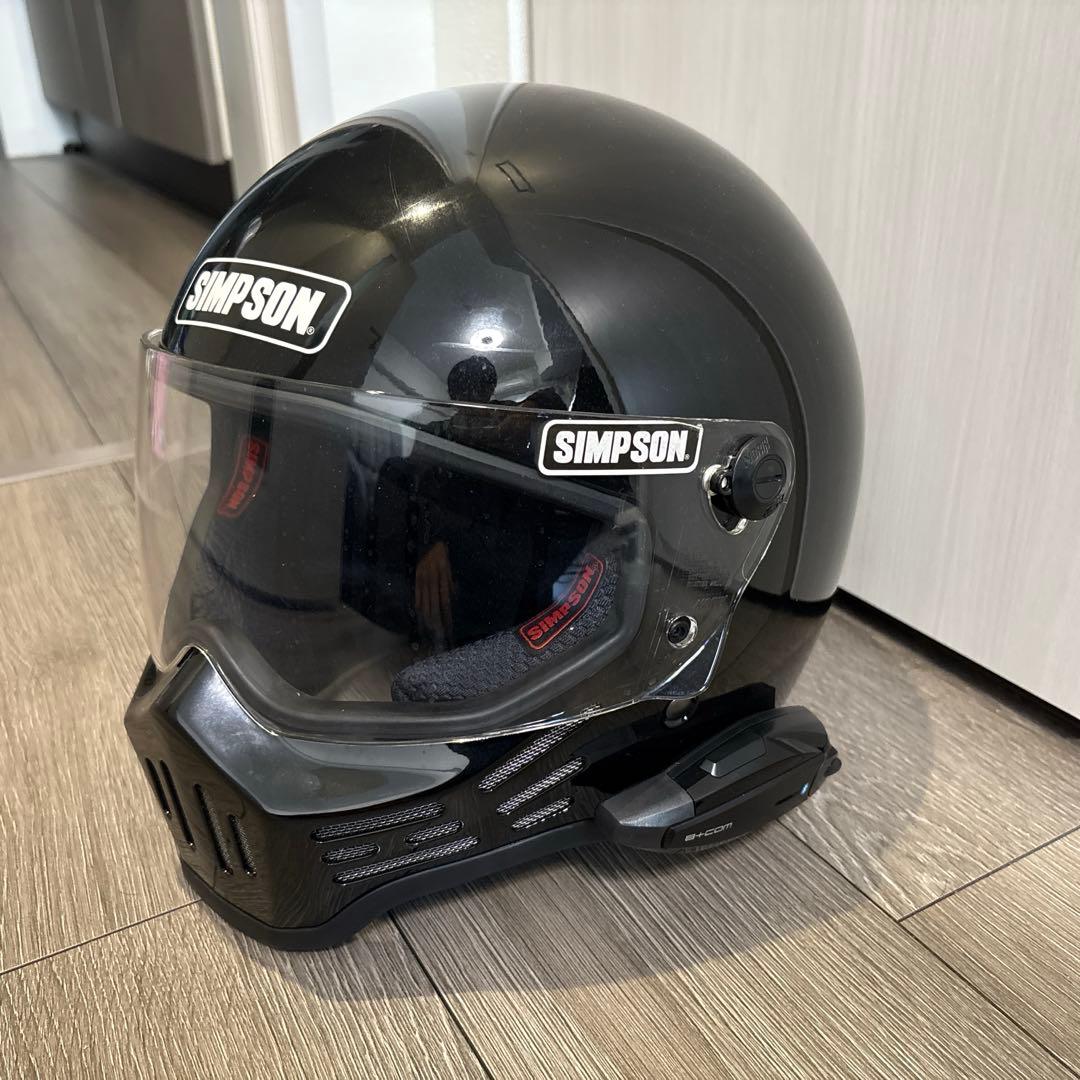 シンプソン　フルフェイスヘルメット（ビーコムワン付き） 楽天市場】＼全品5000円クーポン☆3/1（日）限定／SIMPSON シンプソン