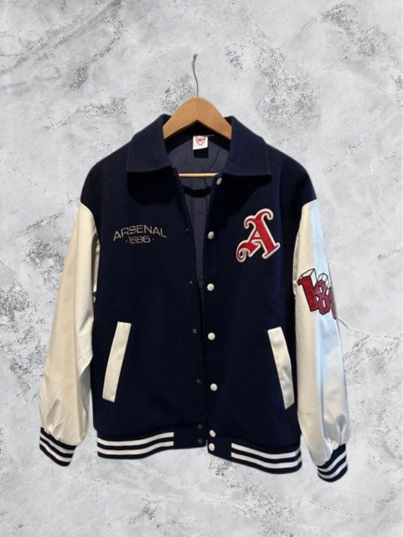 アーセナル スタジャン ネイビー XLサイズ - メルカリ
