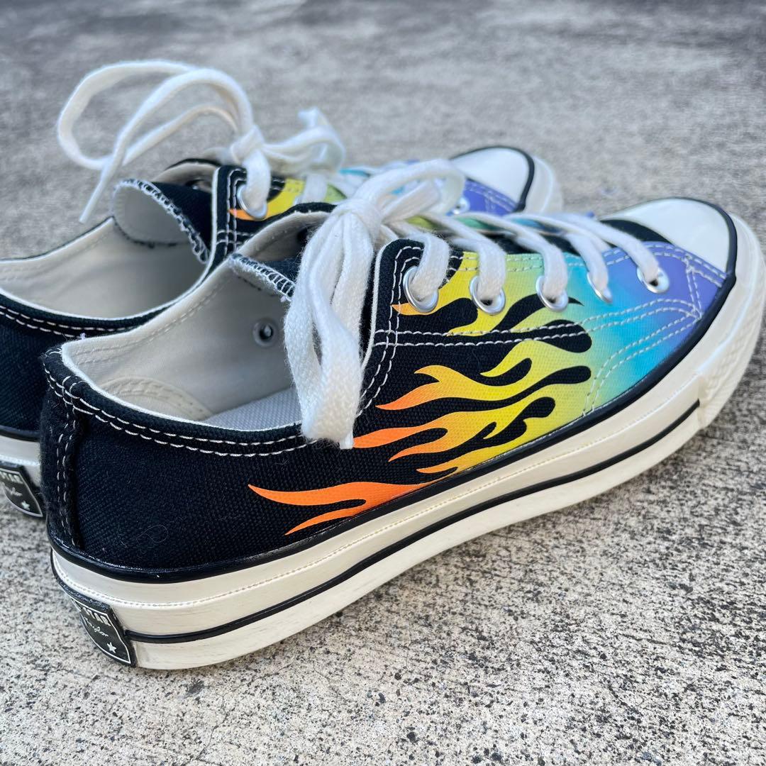 コンバース チャックテイラー フレイムプリント ファイヤー CT70 23cm