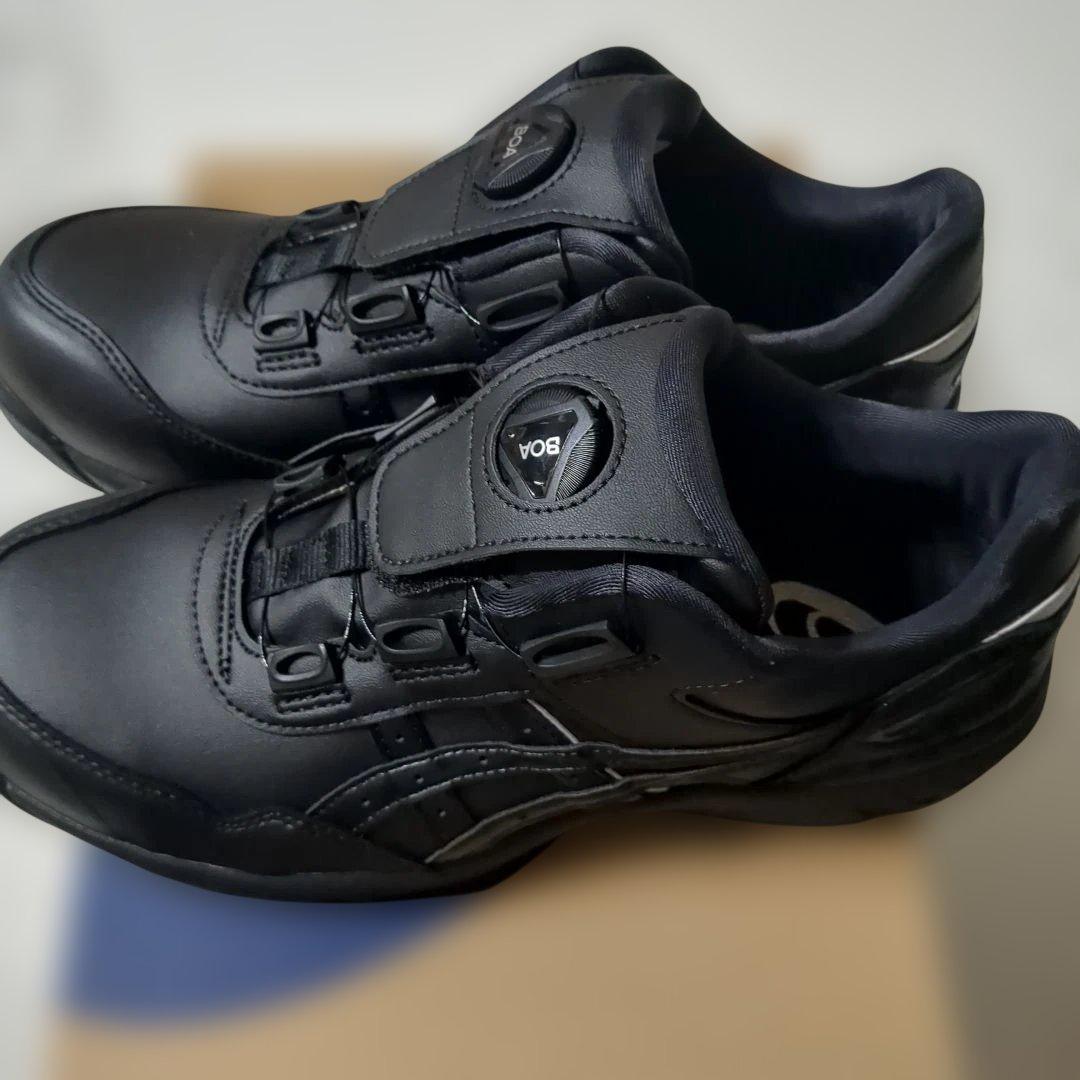 新品未使用　Asics BOAシステム安全靴 ブラック　26.0cm