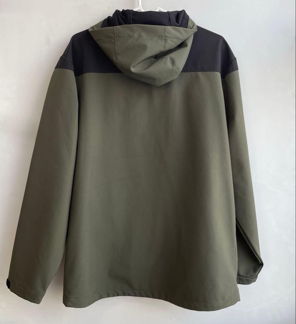 フード付きマウンテンパーカー オリーブグリーン - メルカリ