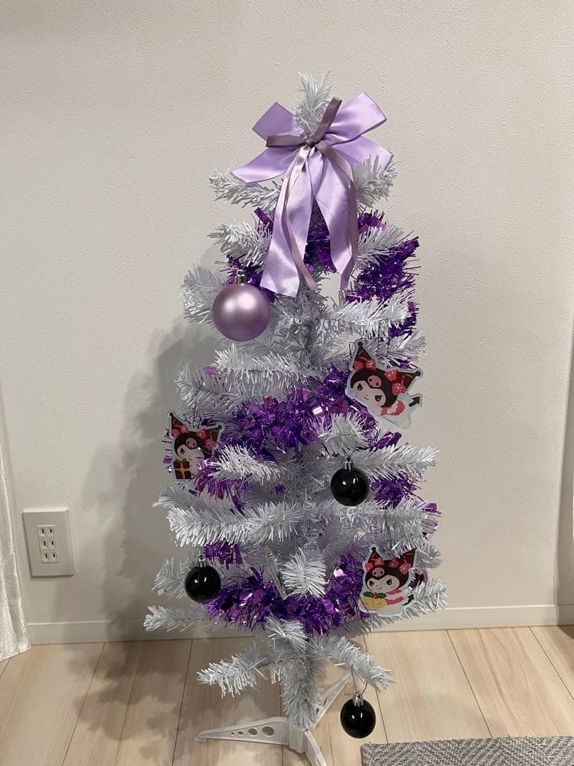 送料込み】サンリオ クリスマスツリー 90センチ セットツリー クロミ