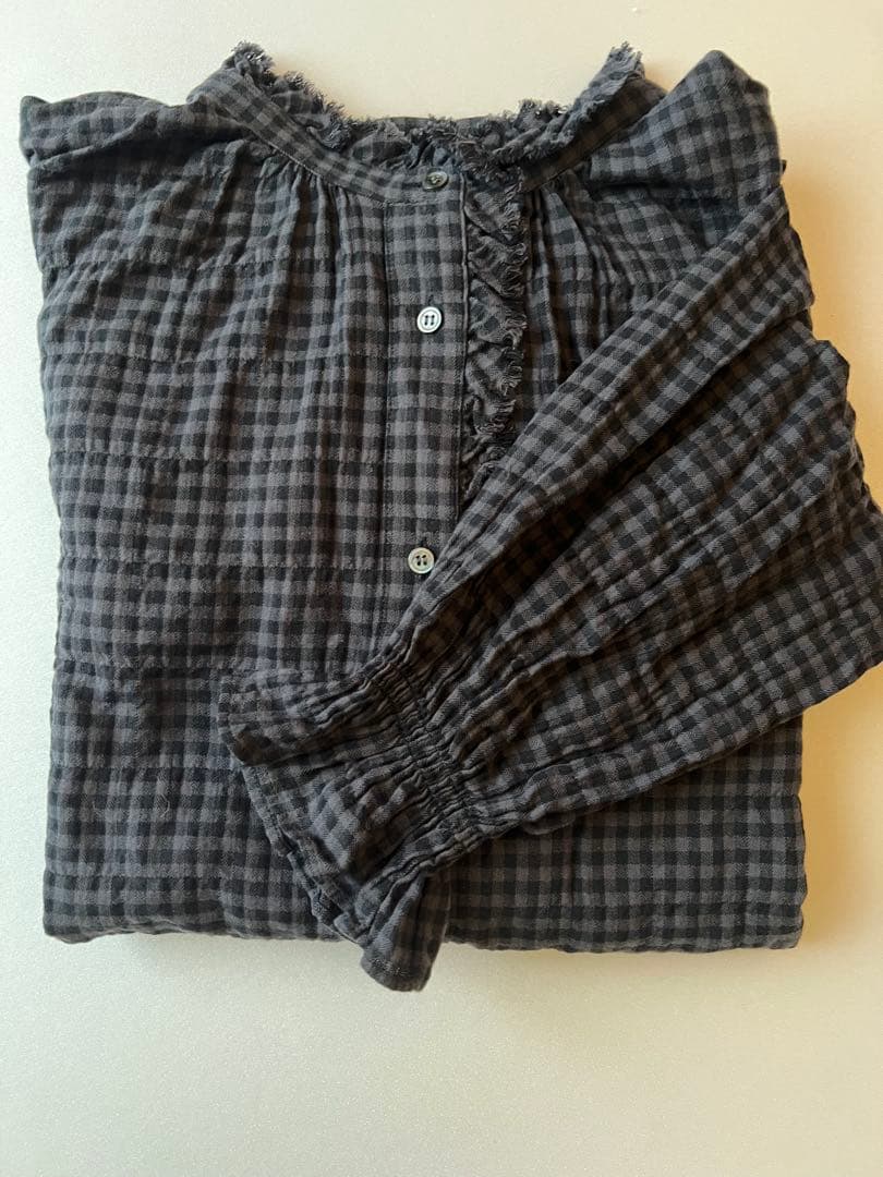 ジャーナルスタンダード ラックス チャコールグレー バルーンスリーブ