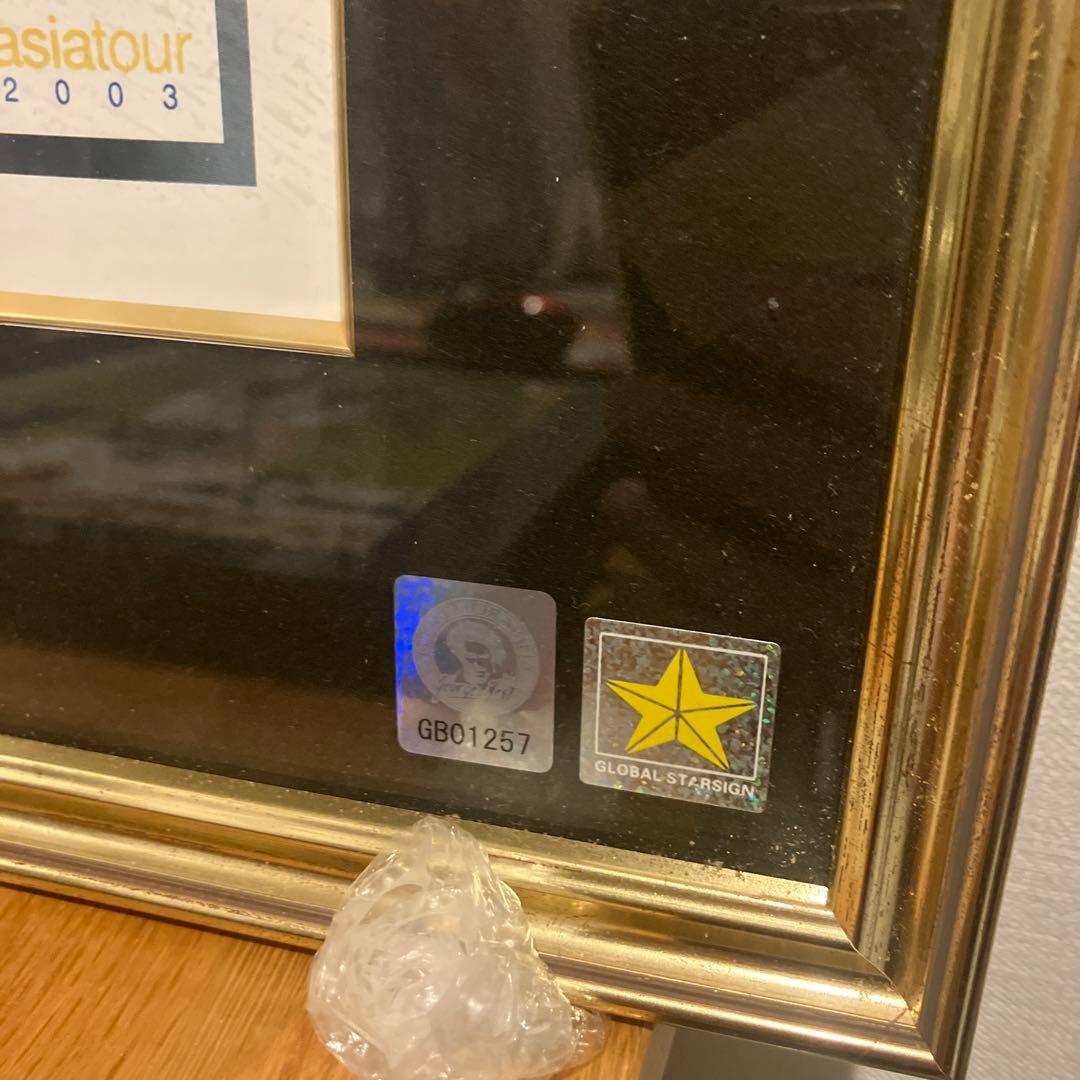 レアル・マドリード 直筆サイン入り写真 ベッカム ジタン ラウル