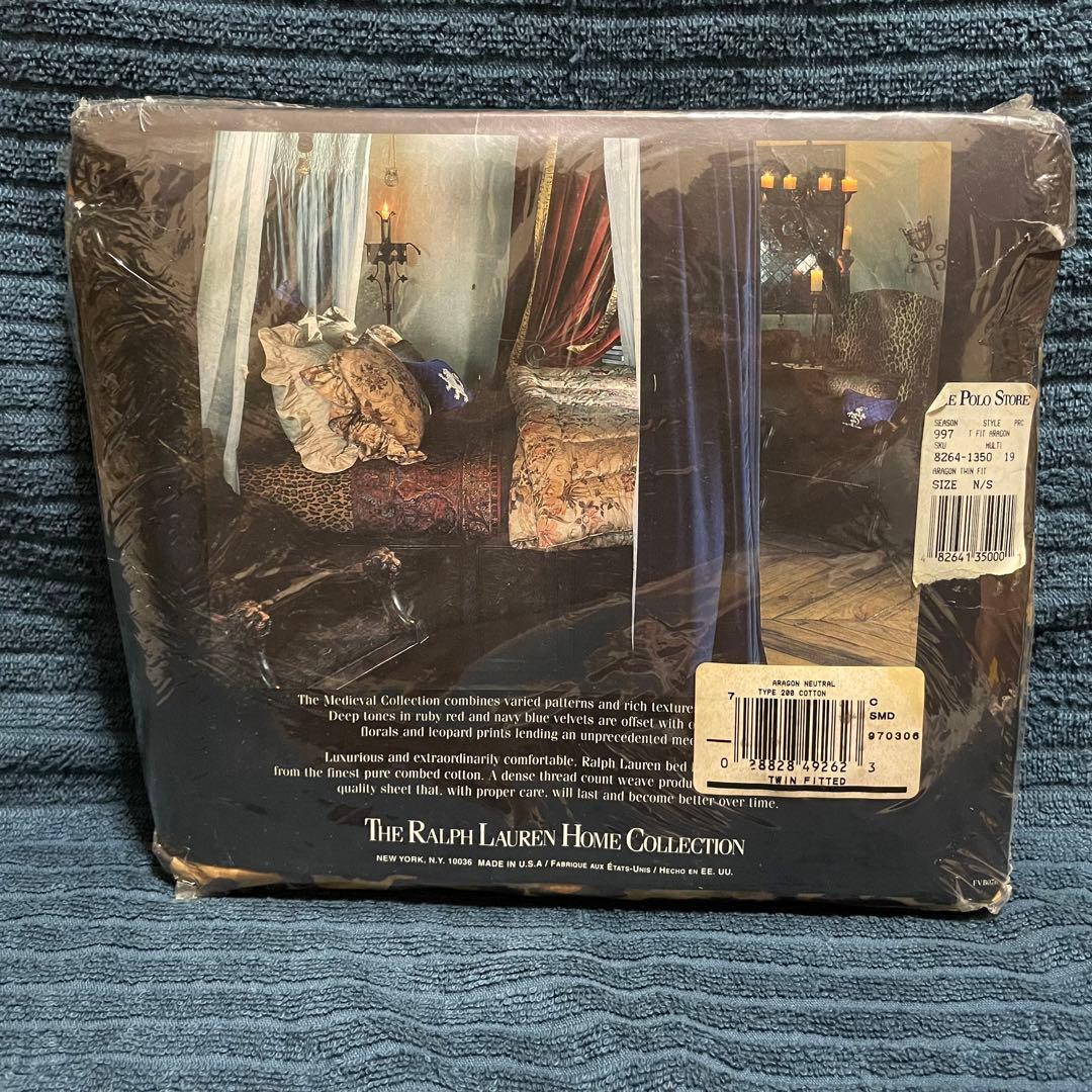 未使用品】 「ラルフローレン ヒョウ柄シーツ」 RALPH LAUREN - メルカリ