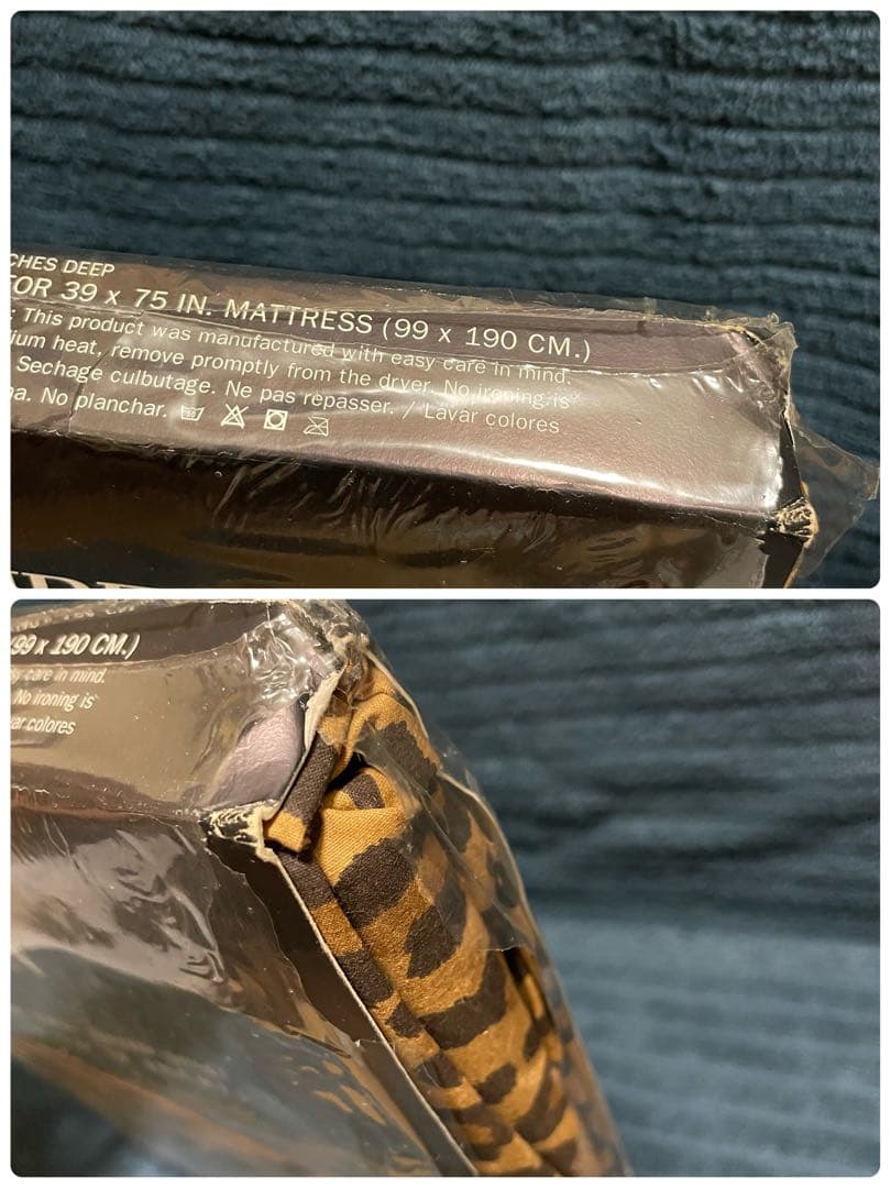 未使用品】 「ラルフローレン ヒョウ柄シーツ」 RALPH LAUREN - メルカリ