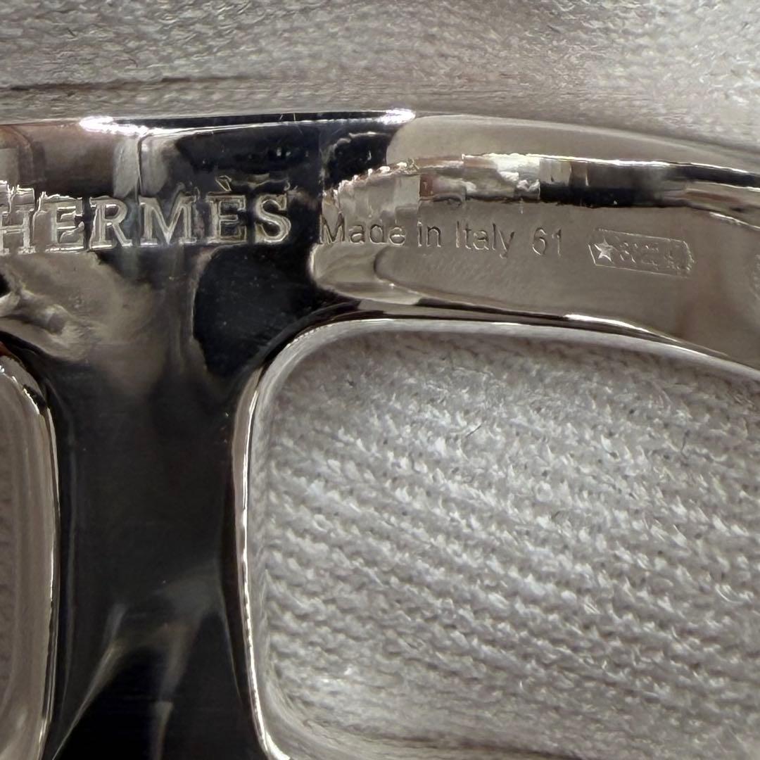 希少サイズ61 HERMES オスモズ OSMOZ GM リング未使用新品 61 - メルカリ