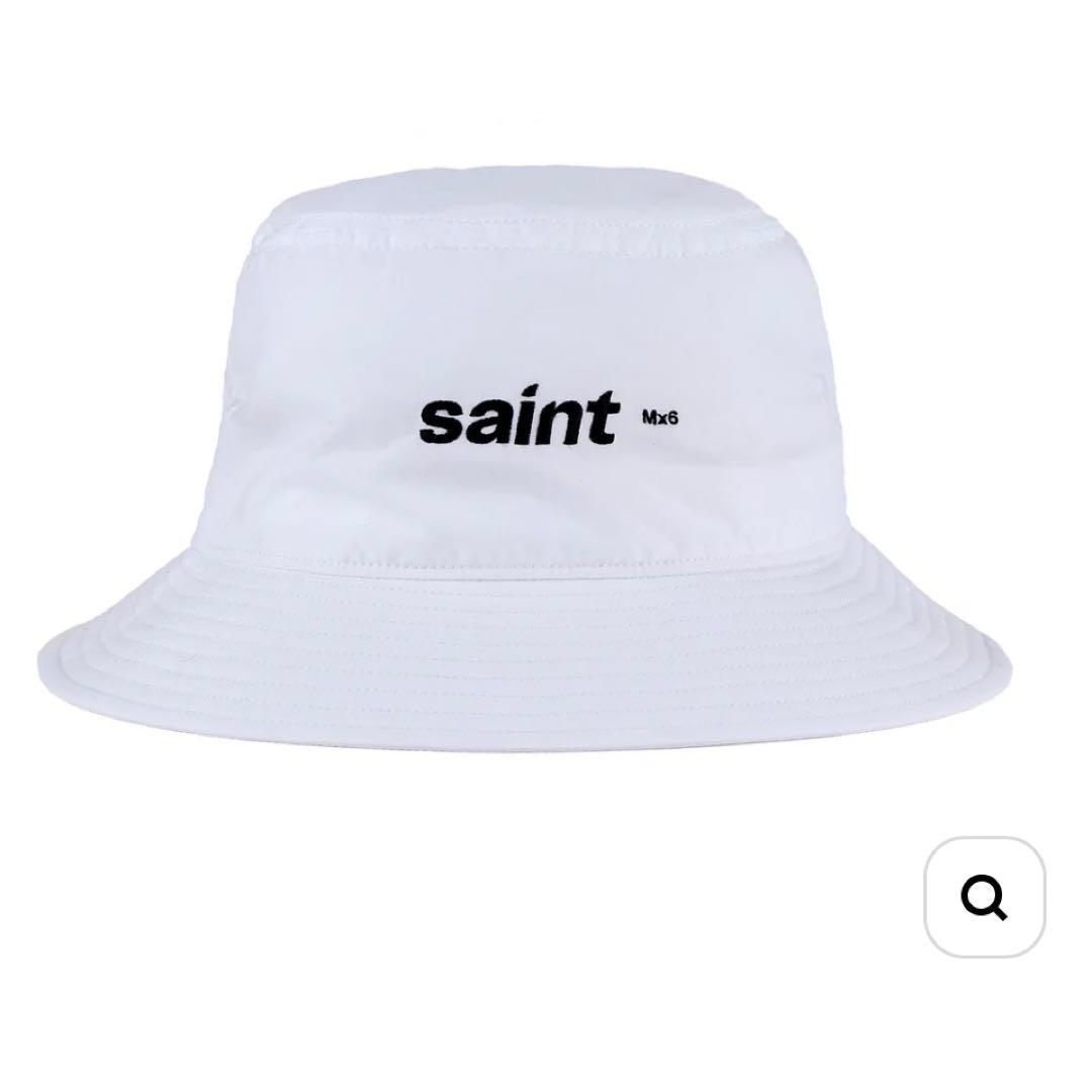 新品未使用 セントマイケル　バケットハット SAINT MICHAEL/セントマイケル/BUCKET HAT / SAINT / WHITE | ROYAL