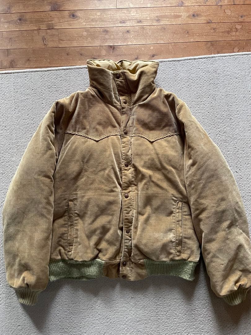 m*9様 70's powderhornmountaineering downj 70's ”Powderhorn Mountaineering” Down Jacket | 古着屋シミー