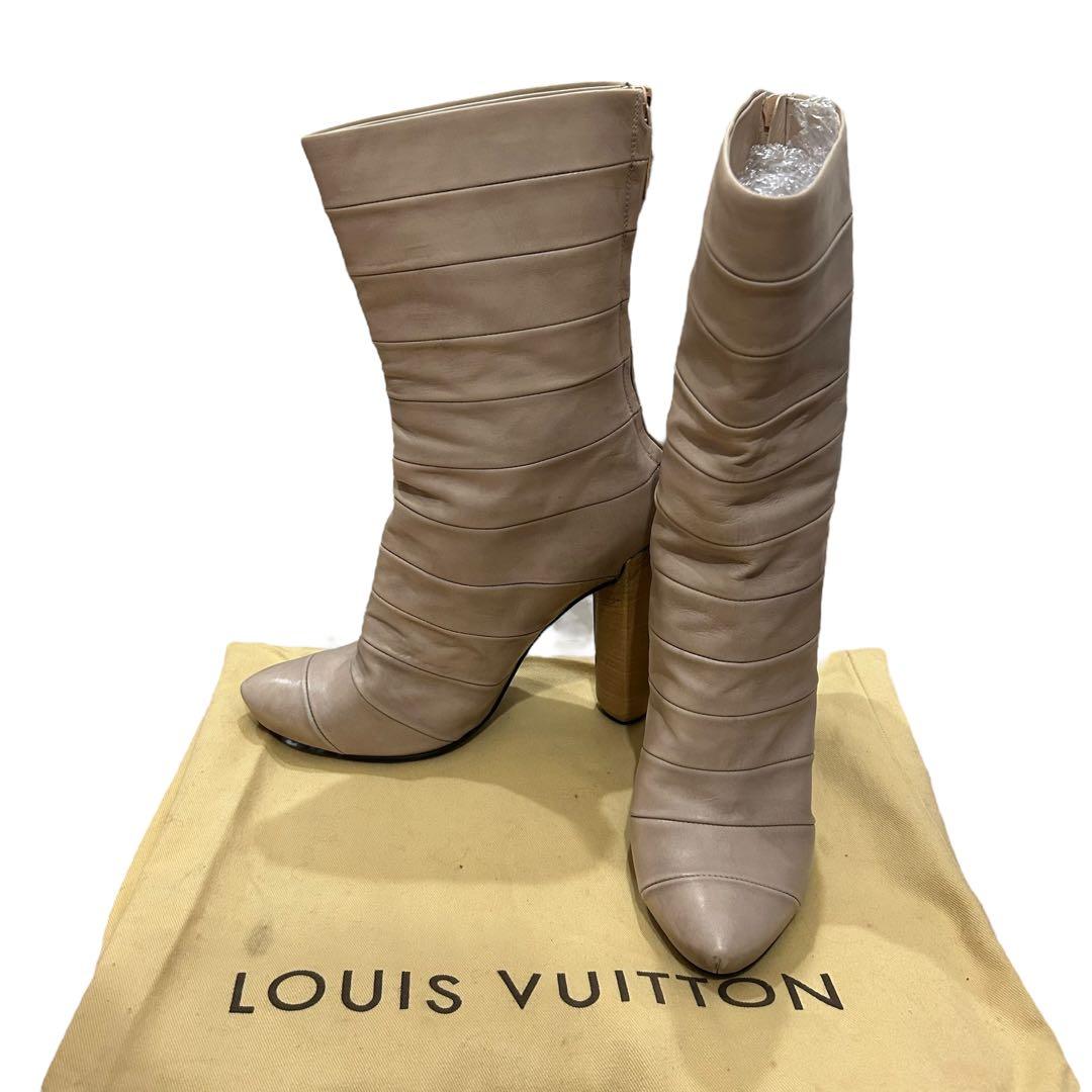 LOUIS VUITTON ロングブーツ 36 レディース - メルカリ