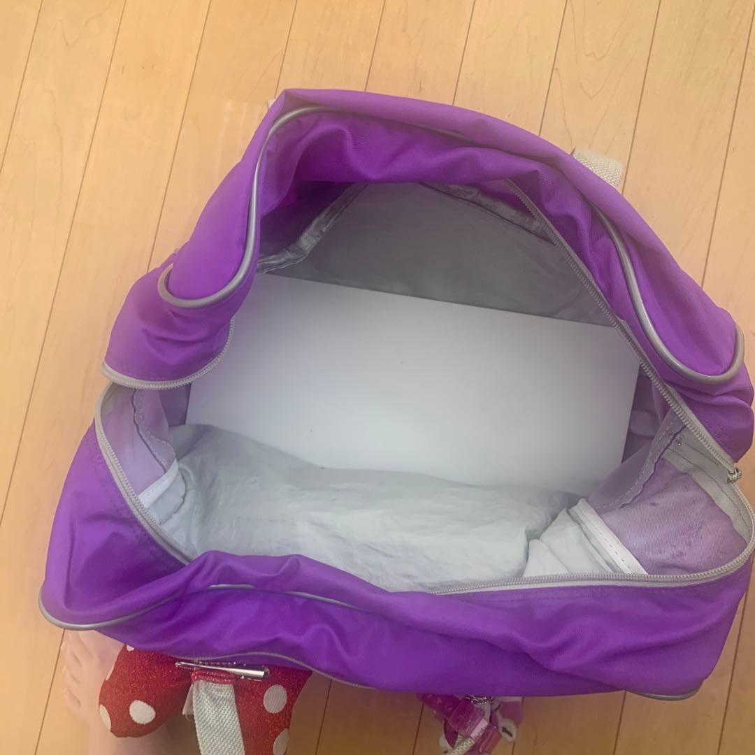 ワッぺ 紫 スクバ スクールバッグ ワールドペガサス - メルカリ