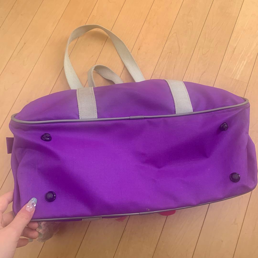 ワッぺ 紫 スクバ スクールバッグ ワールドペガサス - メルカリ