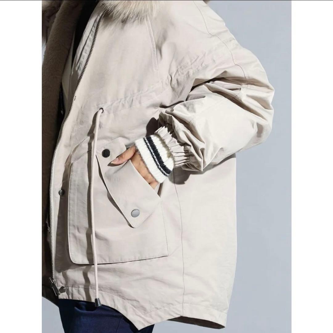 スコットクラブ FENNEL フォックスファードロストオーバーブルゾン 美