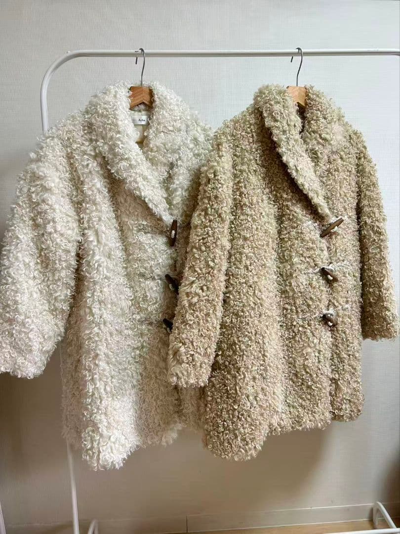 teddy loop coat