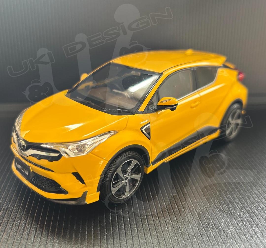 モデリスタエアロ☆1/30カラーサンプルC-HRミニカー☆MODELLISTA