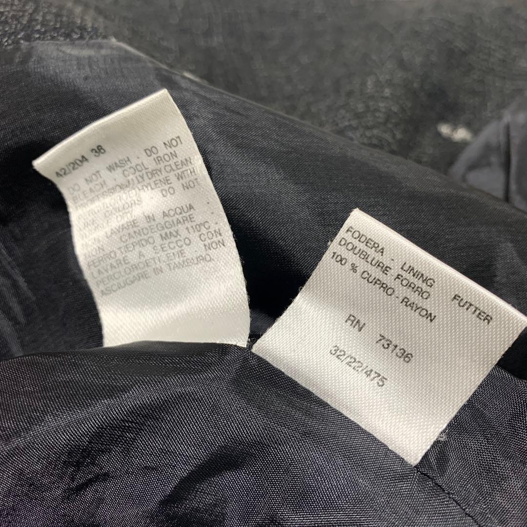 美品】 マックスマーラ セットアップ ジャケット パンツ ダークグレー 36