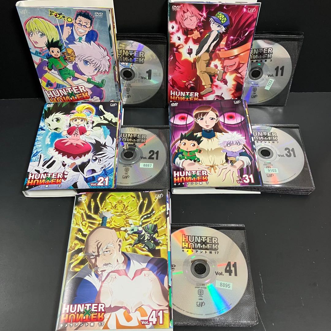 HUNTER×HUNTER レンタルDVDmアニメ 全巻完結セット