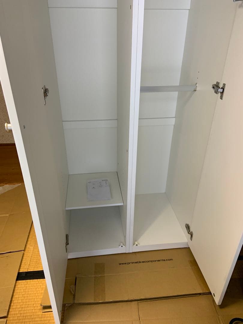 ニトリ ワードローブ WISH3 80WR-WH - メルカリ