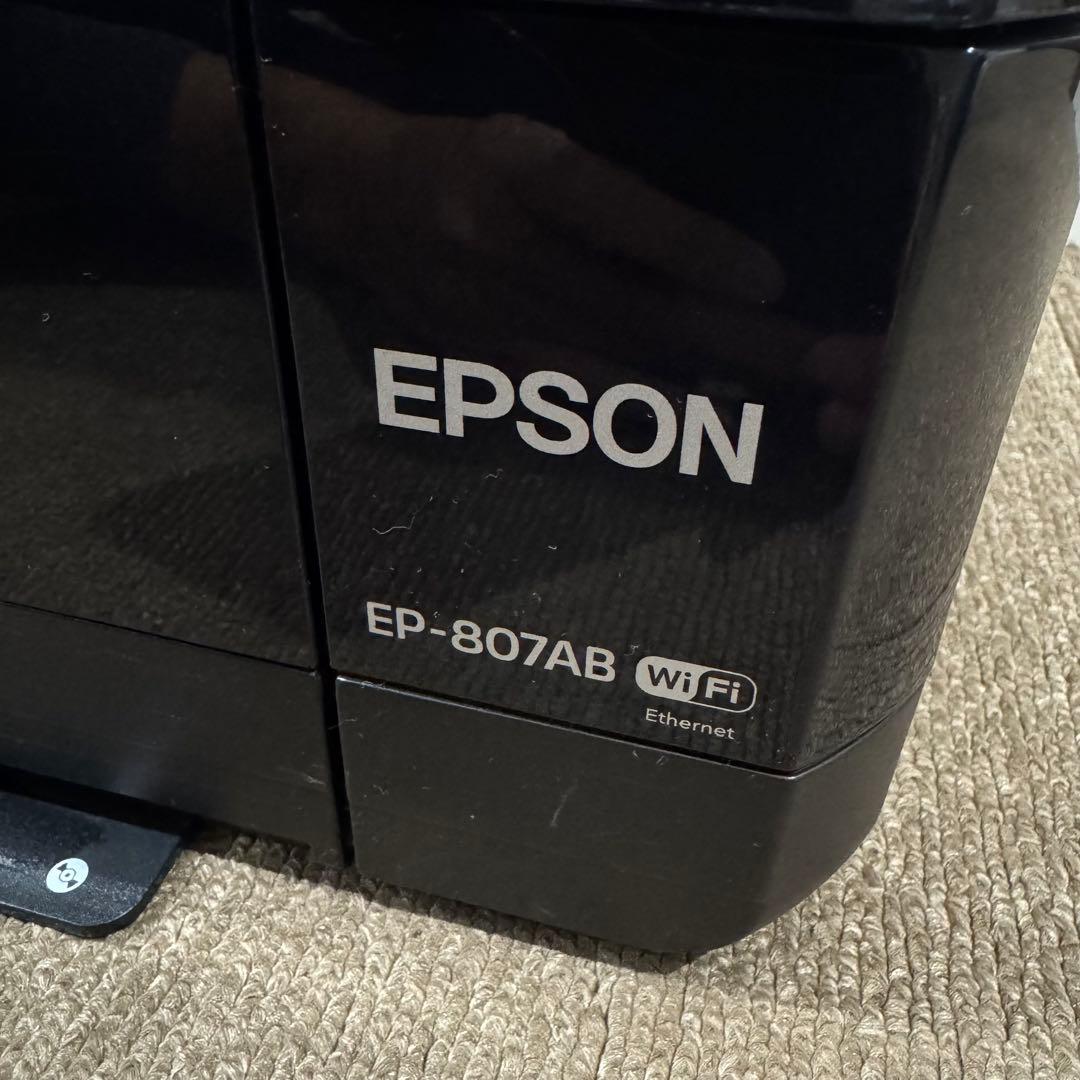 ジャンク品】EPSON EP-807AB インクジェット 未使用インク付きの通販は