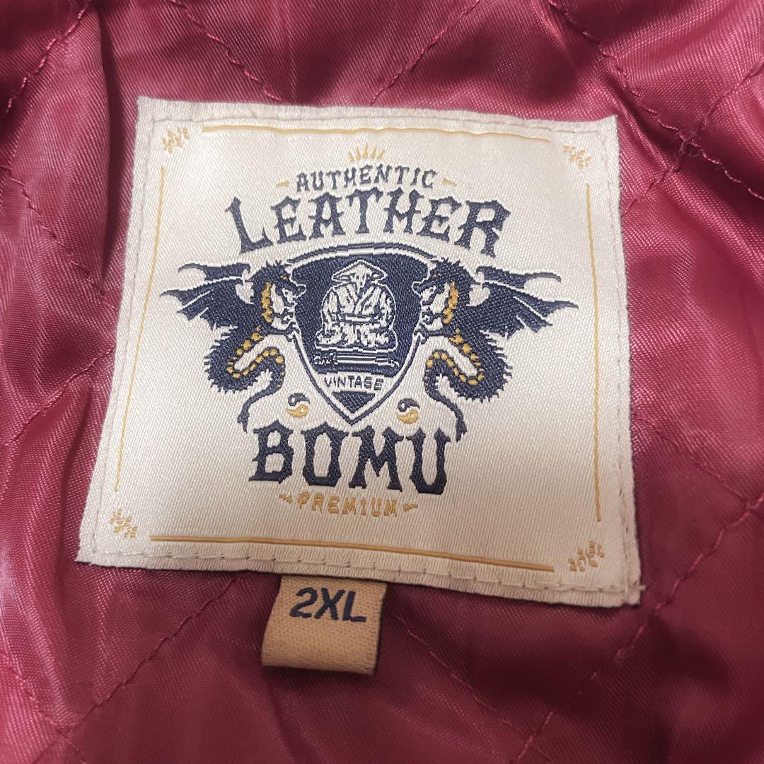 LEATHER BOMU ダブルライダース ホースハイド 2XL 馬革 稀少 - メルカリ