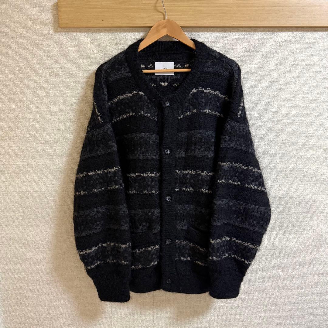 シュタイン シルク モヘア ニット カーディガン 楽天市場】シュタイン・stein 22AW Silk Mohair Fair Isle Knit