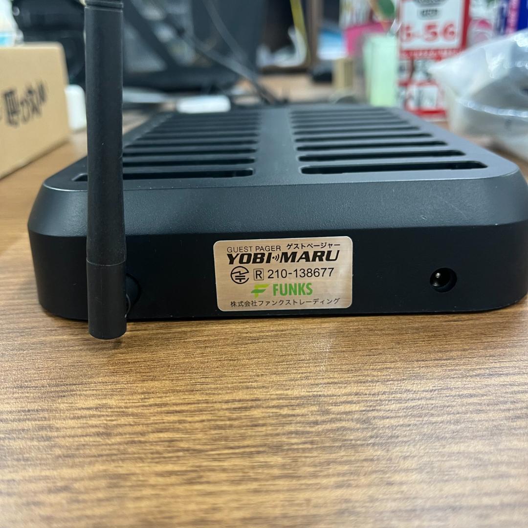 極美品 FUNKS 呼び丸 ゲストページャー YOBIMARU - メルカリ