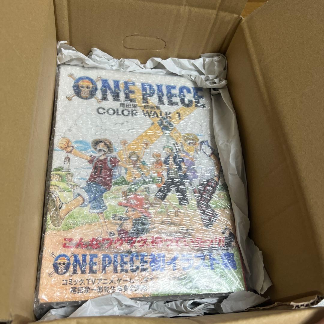 特典完備品ONE PIECE 尾田栄一郎 画集 COLOR WALK - メルカリ
