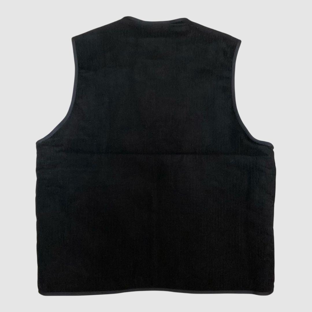 試着のみ Barbour コーデュロイ フェイクファー リバーシブル ベスト