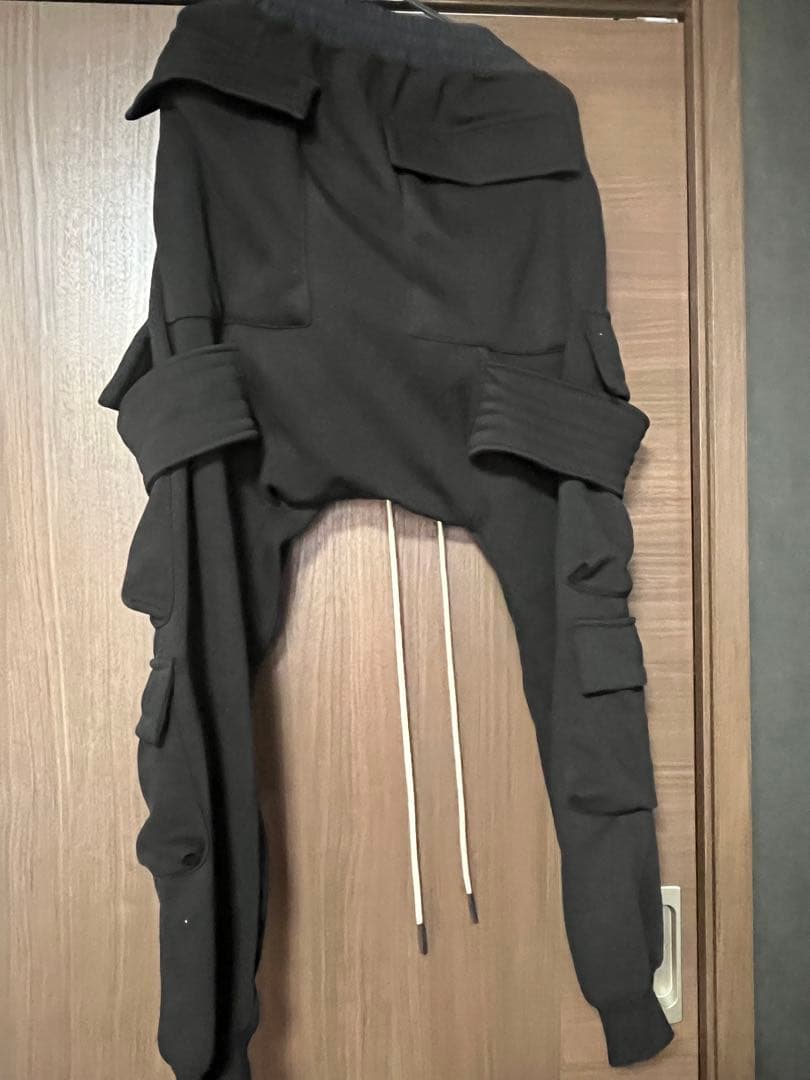 A.F ARTEFACT ボンバーヒート ベルテッド サルエル カーゴパンツ